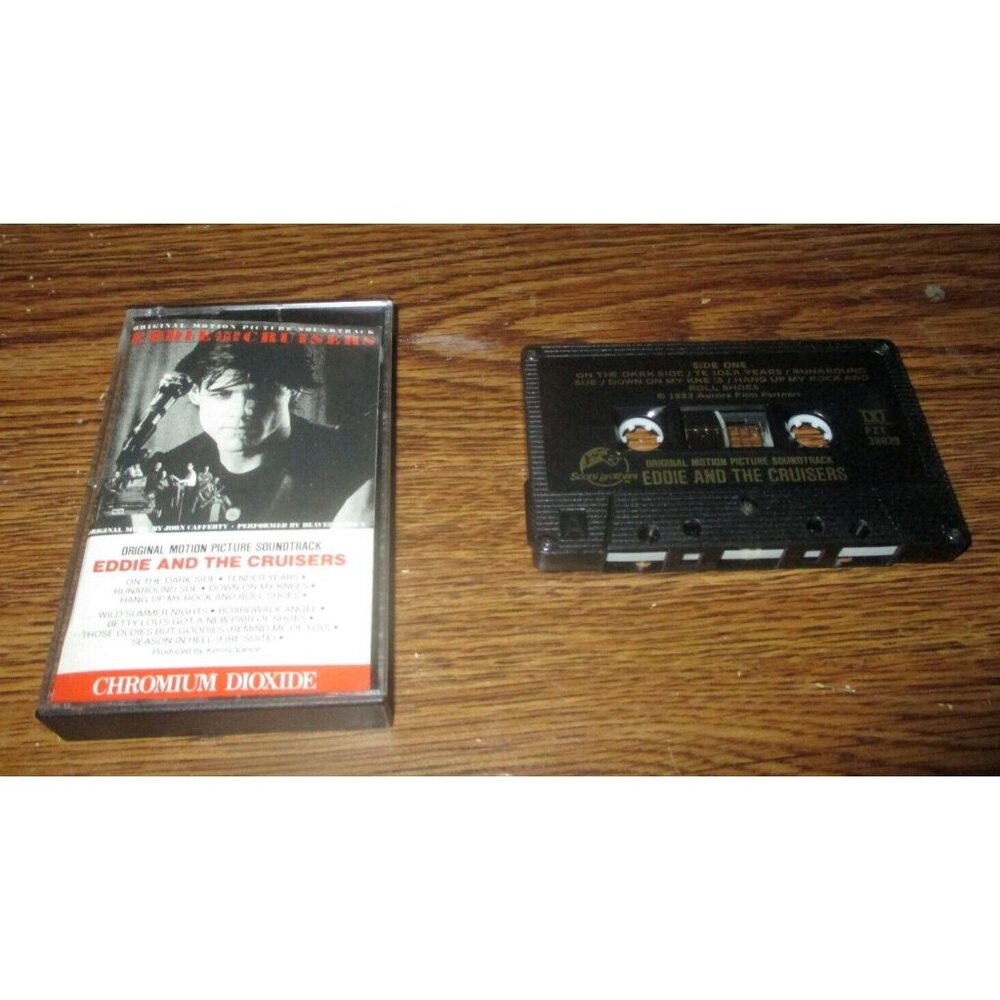 Eddie And The Cruisers Soundtrack on cassette (CBS Record Canada, 1983)
